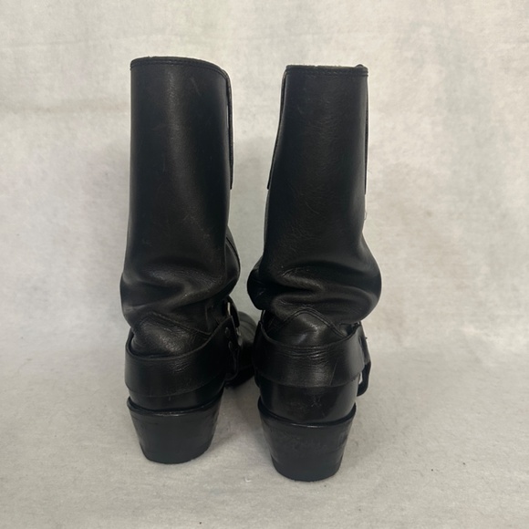 Leathermasters Handmade Harness Boots EU 44 / US 10.5-11 Gently worn VINTAGE - Picture 6 of 9